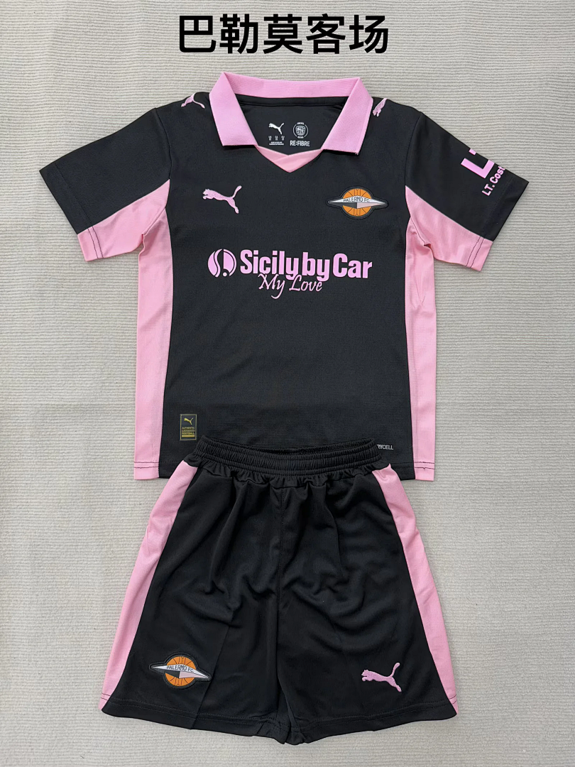 Palermo 2025/26 Away kid kit size 16-28