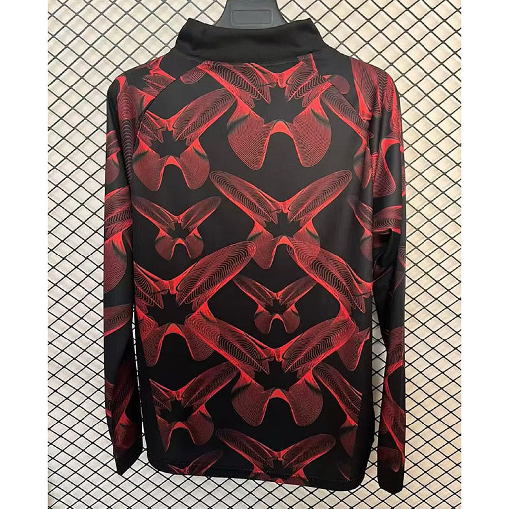 Canada 2026 Black and red goalkeeper long sleeves Jersey