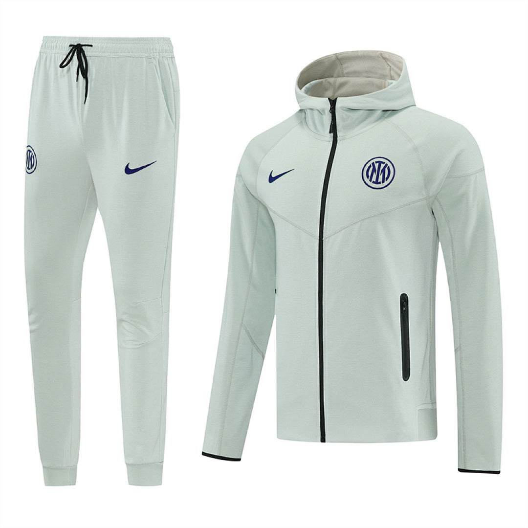 Inter Milan 2025/26 Lignt Green Hoodie Suit S-2XL