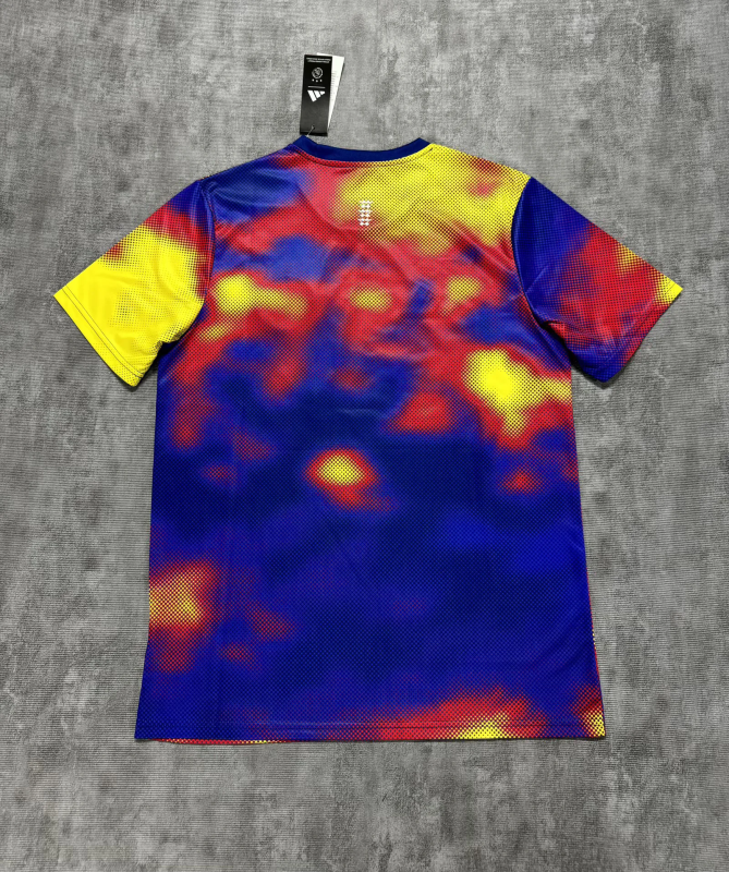 Ajax 2025/26 blue orange Pre-Match Jersey