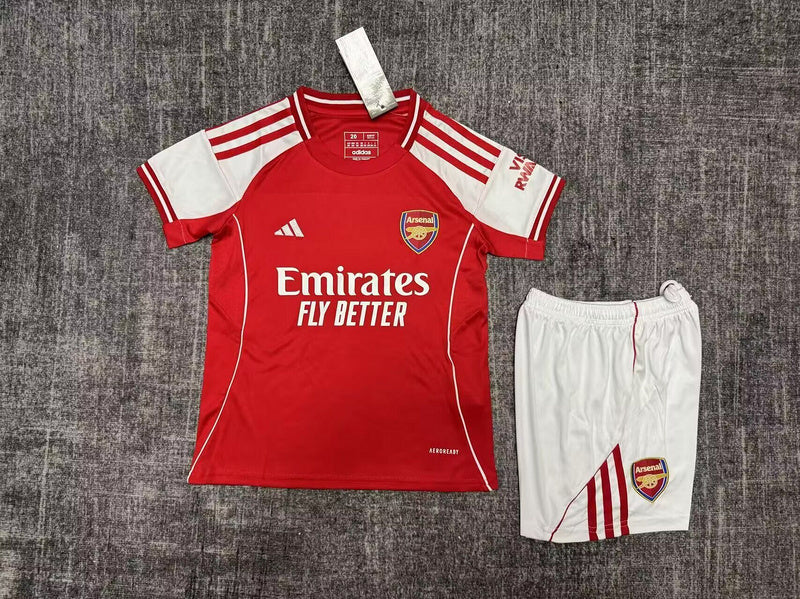25-26 Arsenal home kid kit