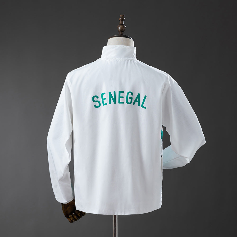 Senegal 2026 Windbreaker - White S-3XL