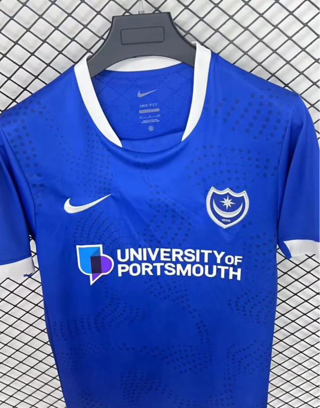 25-26 Portsmouth home soccer jersey