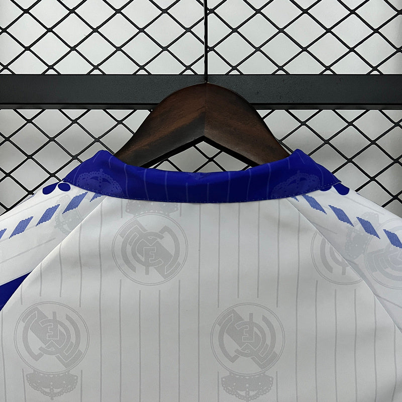 24-25 Real Madrid blue and white revisible windbreaker