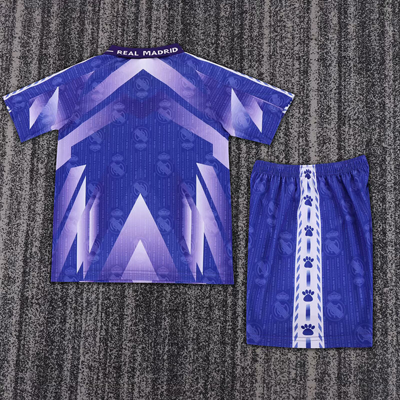 97-98 Real Madrid away retro kid kit