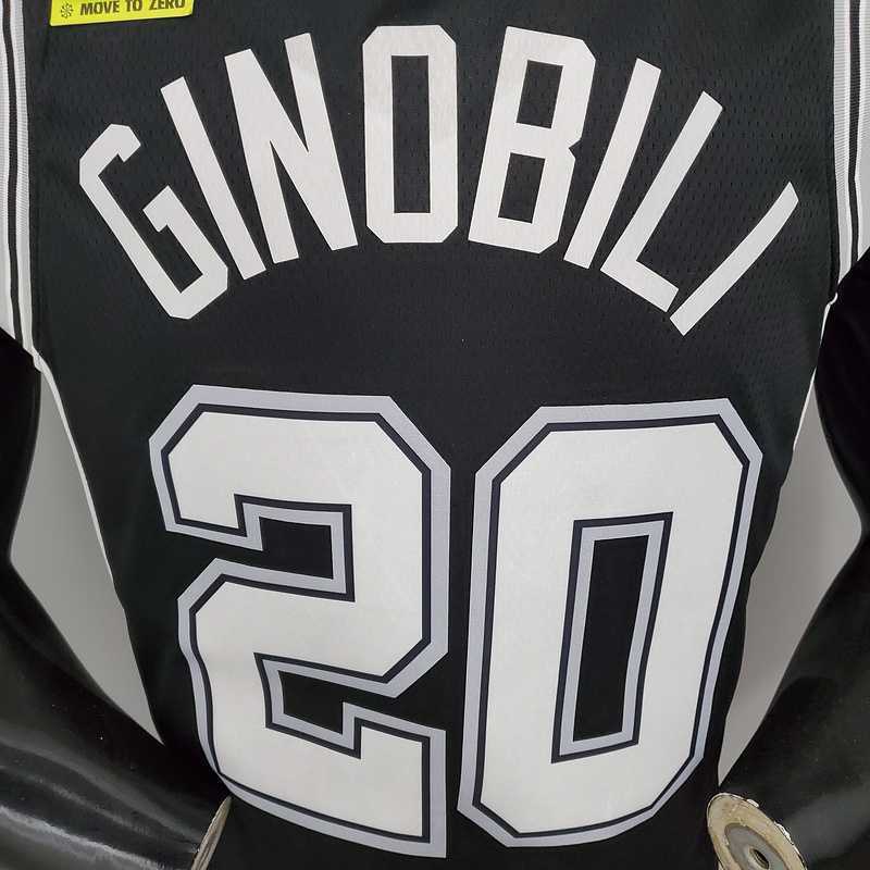 GINOBILI#20 Spurs Black