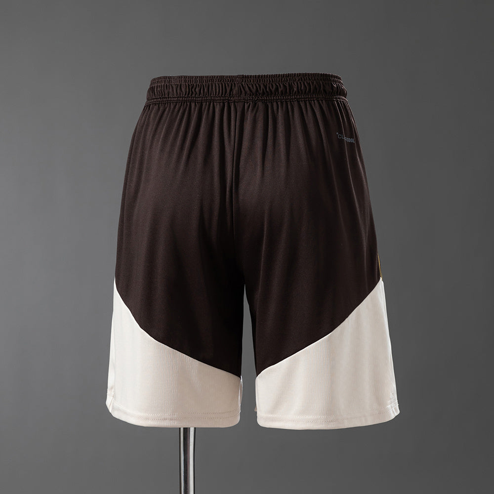 Pantalon Corto de Futbol #Flamengo 2627 Training Shorts - Brown S-4XL — Minkang