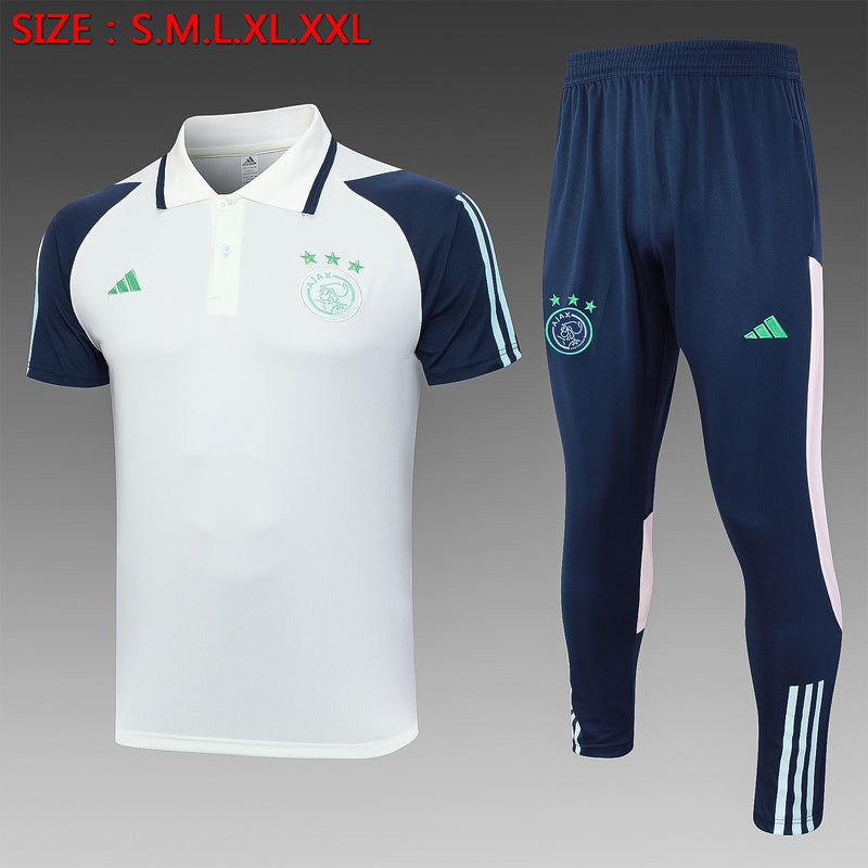 23-24 Ajax white POLO suit
