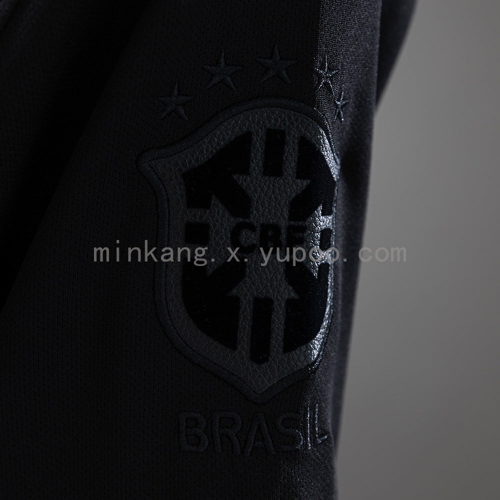 Brazil 13/14 Black - Retro Jersey S-XXL