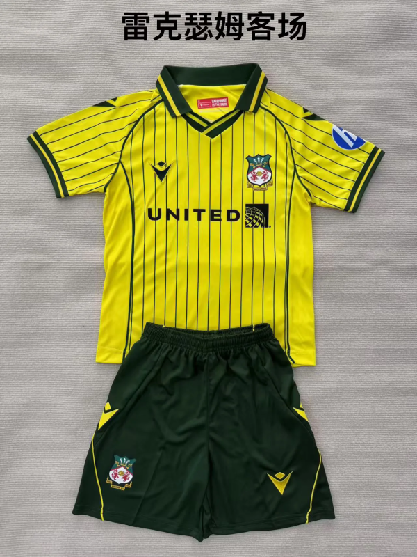 25-26 Wrexham away Kid Kit