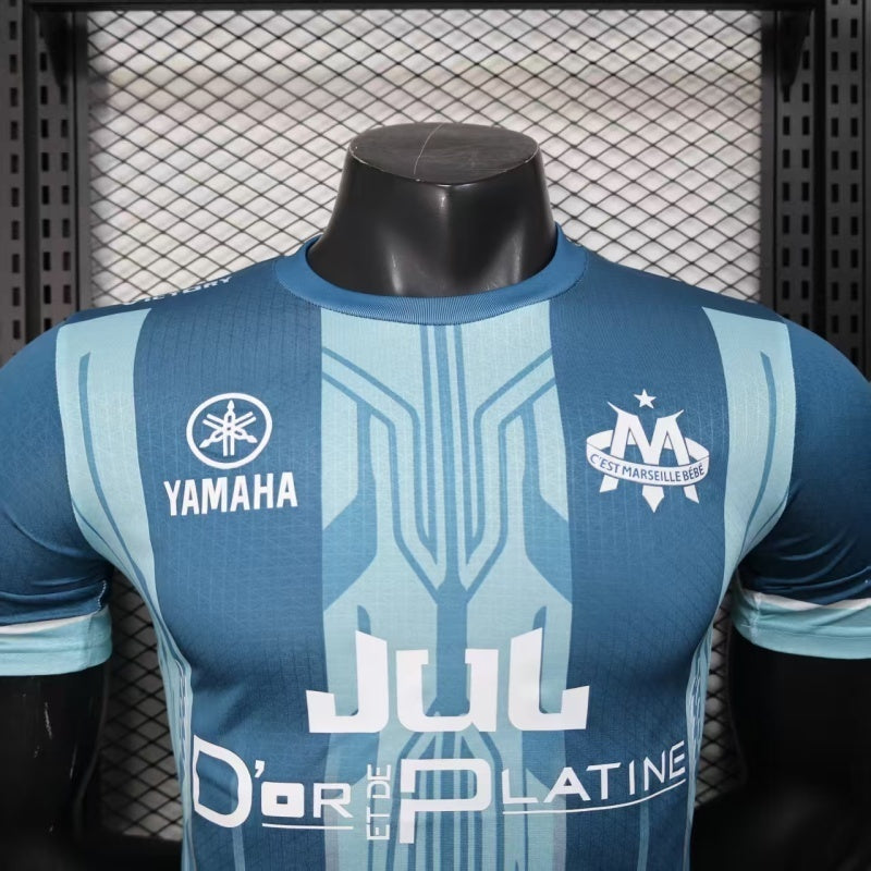 25-26 Olympique Marseille Player Edition Blue Special Jersey