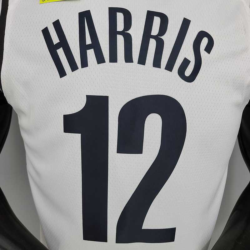 HARRIS#12 Brooklyn Nets white