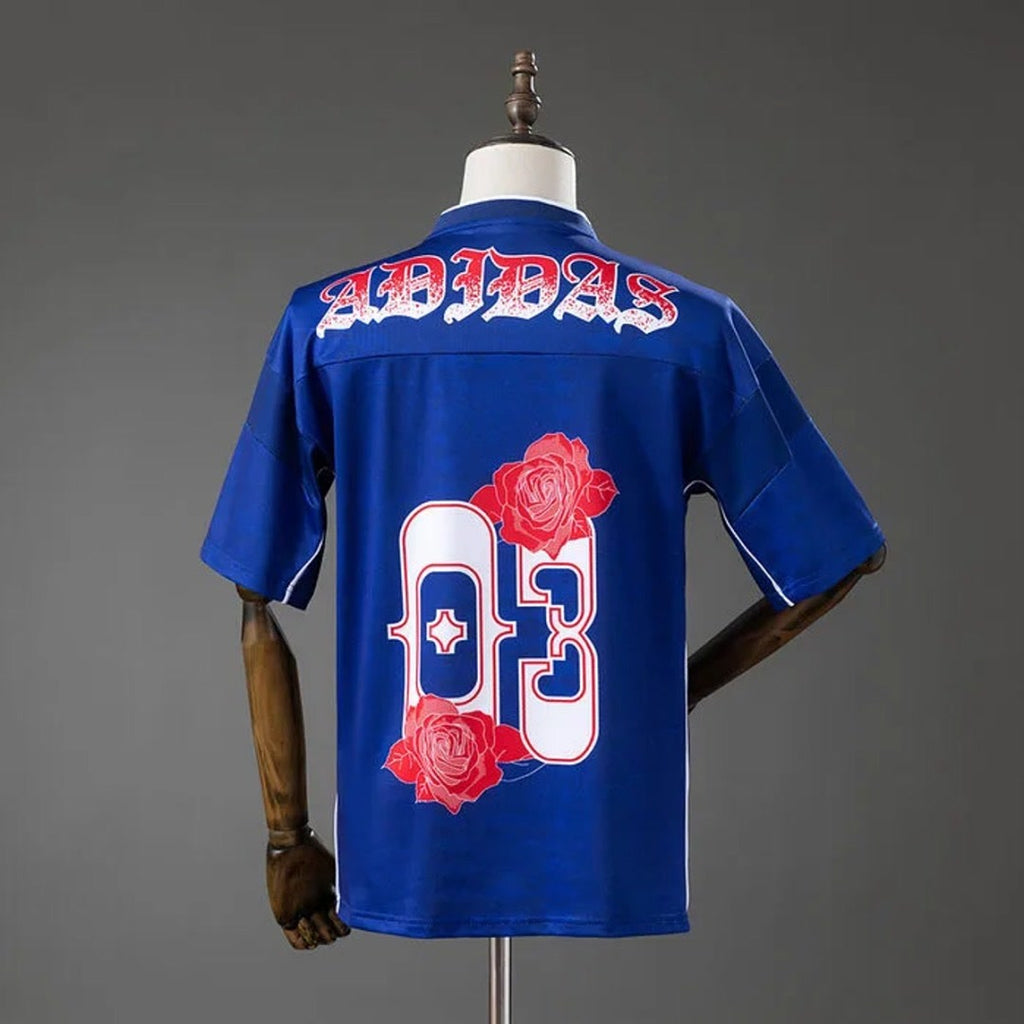 2026 Adidas Originals ROSES Blue Jersey S-XXL