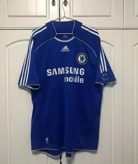 06-07 Chelsea home retro jersey