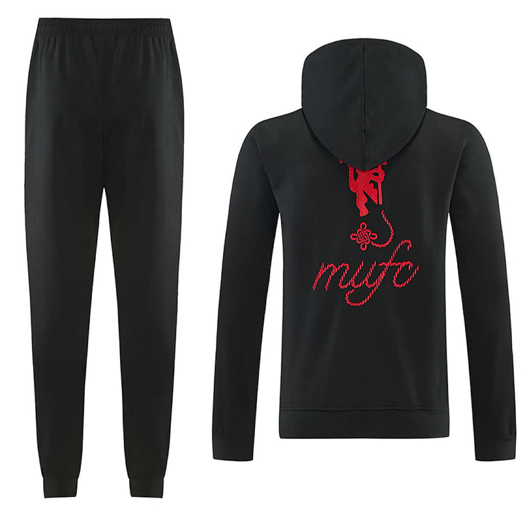 MNU 2026/27 Black hoodie suit