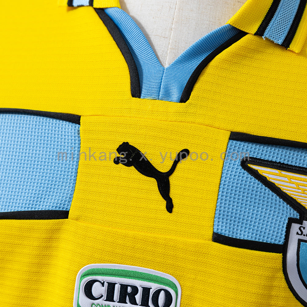 Retro shirt Lazio 98/99 yellow S-XXL