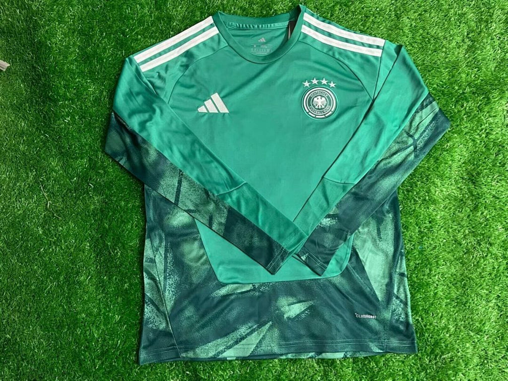 Germany 2026 Goalkeeper - Green Lpng Sleeve Jersey S-4XL