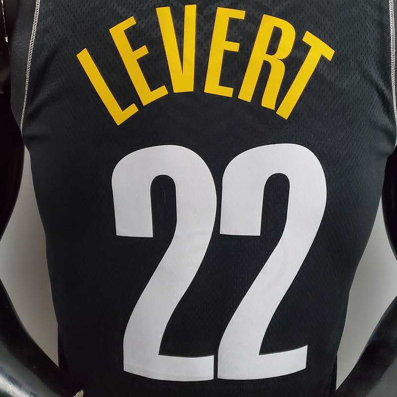 New Brooklyn Nets LEVERT#22 City Edition Black