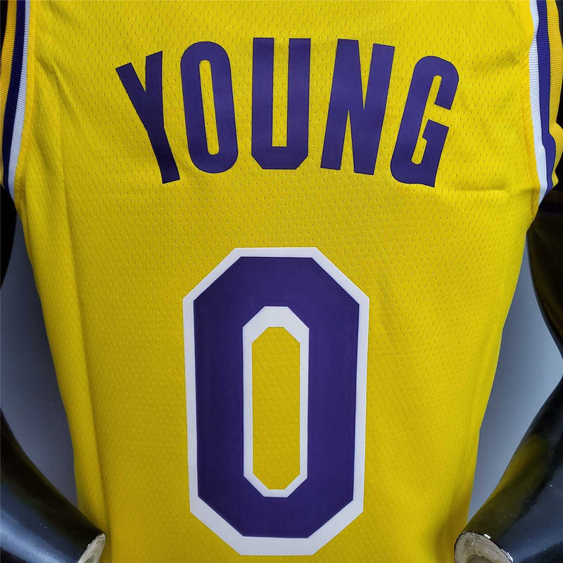YOUNG #0 Lakers yellow