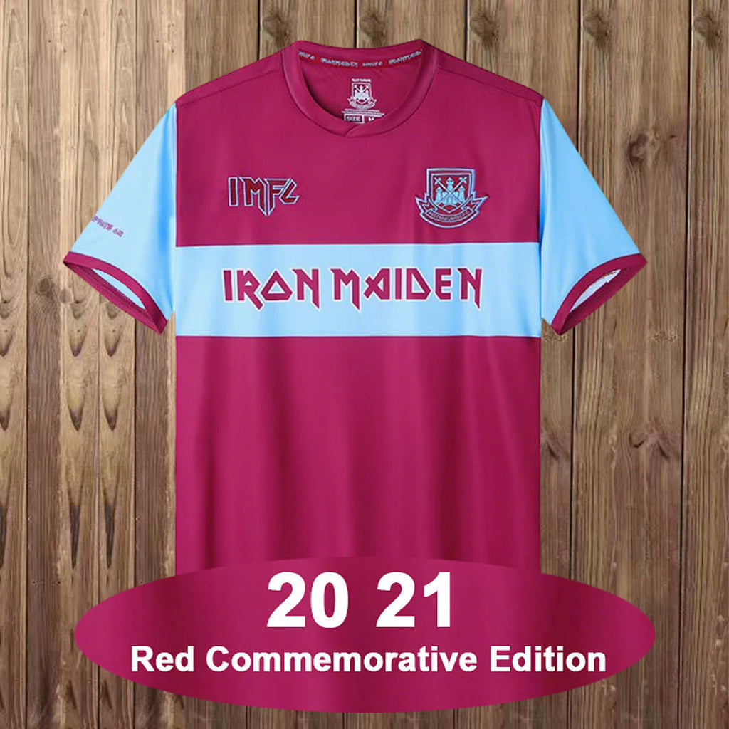 Retro West Ham United Red Commemorative Edition Jersey S-2XL
