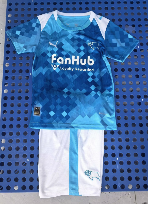 25-26 Derby County third Away Kid Kit