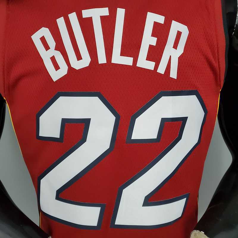 New Miami Heat Jordan BUTLER#22 Burgundy