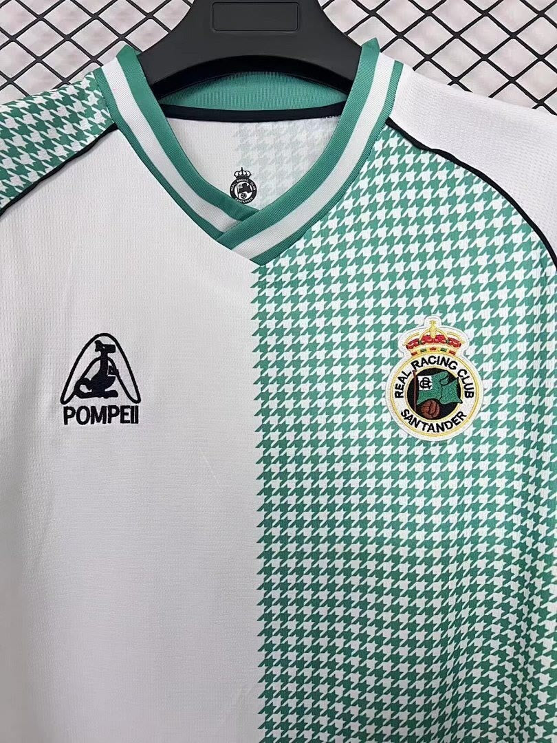 Racing de Santander 2025/26 113th Anniversary soccer jersey size S-2XL