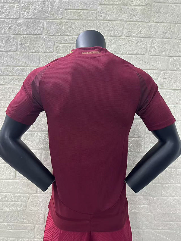 24-25 Roma home player version jersey