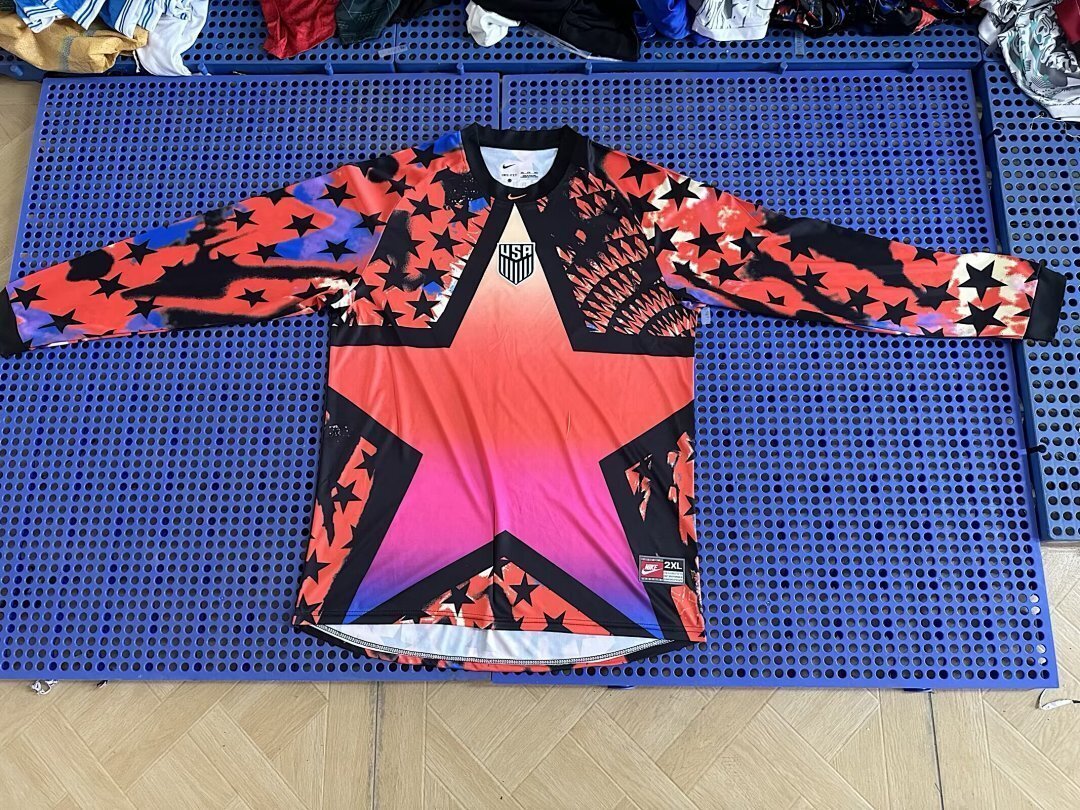 USA 2026 Red Long Sleeve Goalkeeper jersey size S-2XL