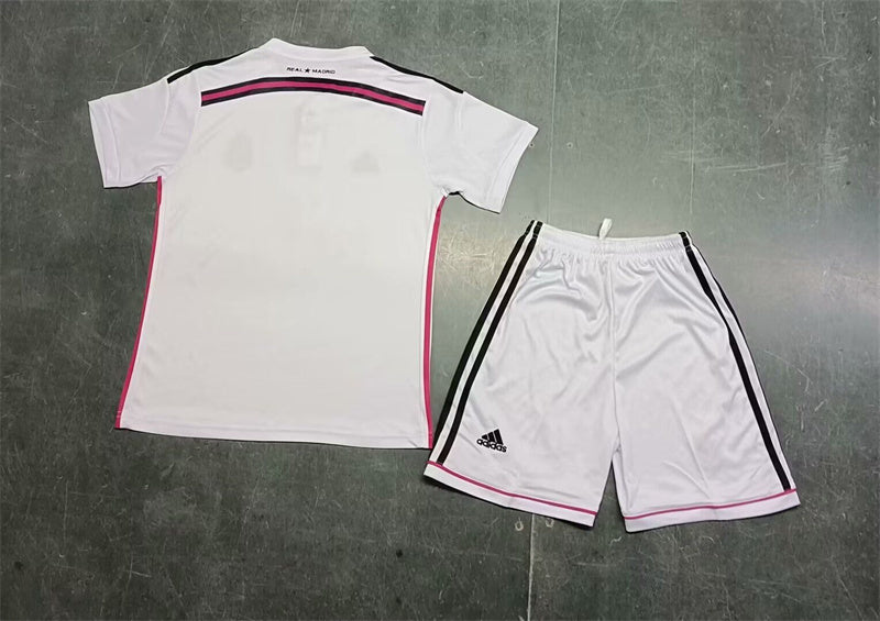 14-15 Real Madridhome retro kid kit