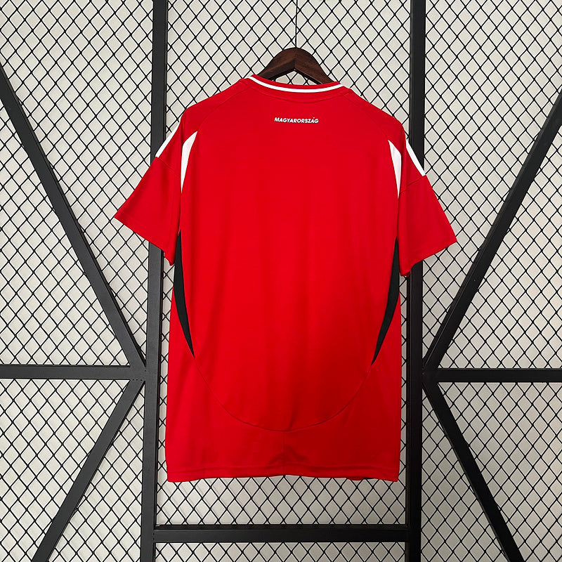 24-25 Hungary home red soccer jersey