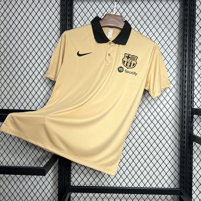24-25 Barcelona gold POLO