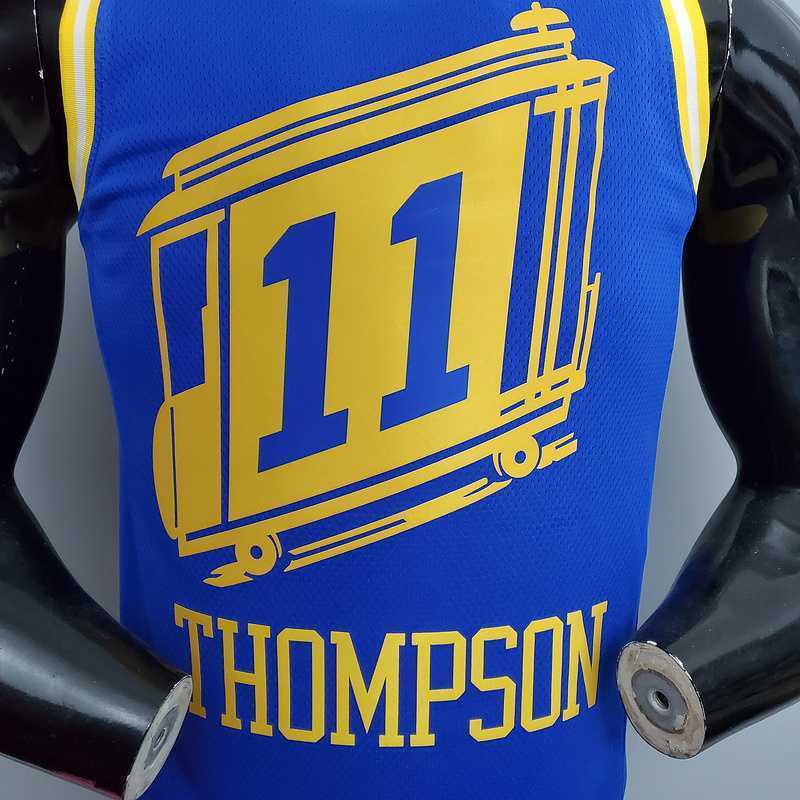 Tram version THOMPSON#11 Golden State Warriors blue