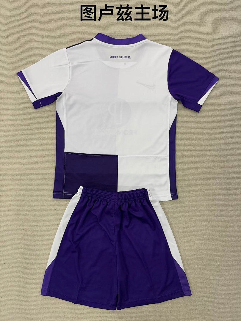 Adults And Youth Toulouse 2025/26 Home Soccer Uniform