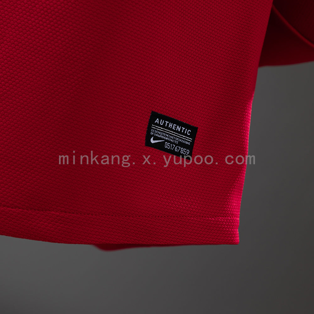 Portugal 2012 Home Long Sleeve Player Version Retro Jersey S-3XL
