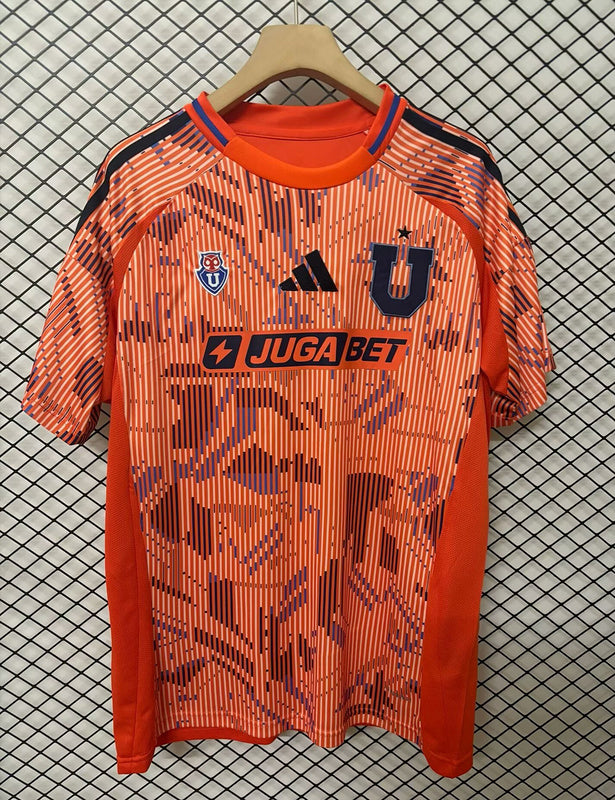 25-26 Universidad de Chile away orange jersey