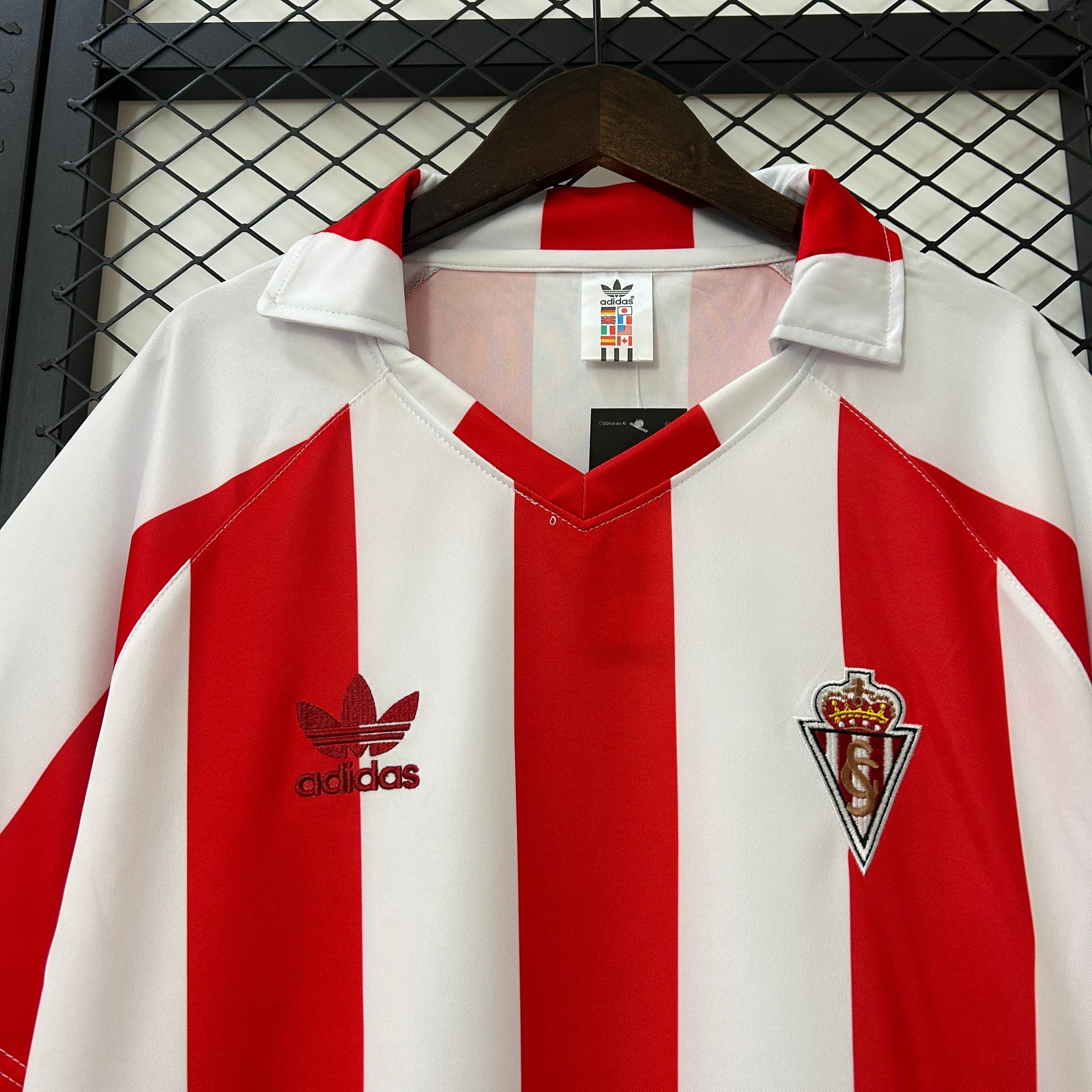 Retro Sporting Gijon 86/87 Home S-XXL