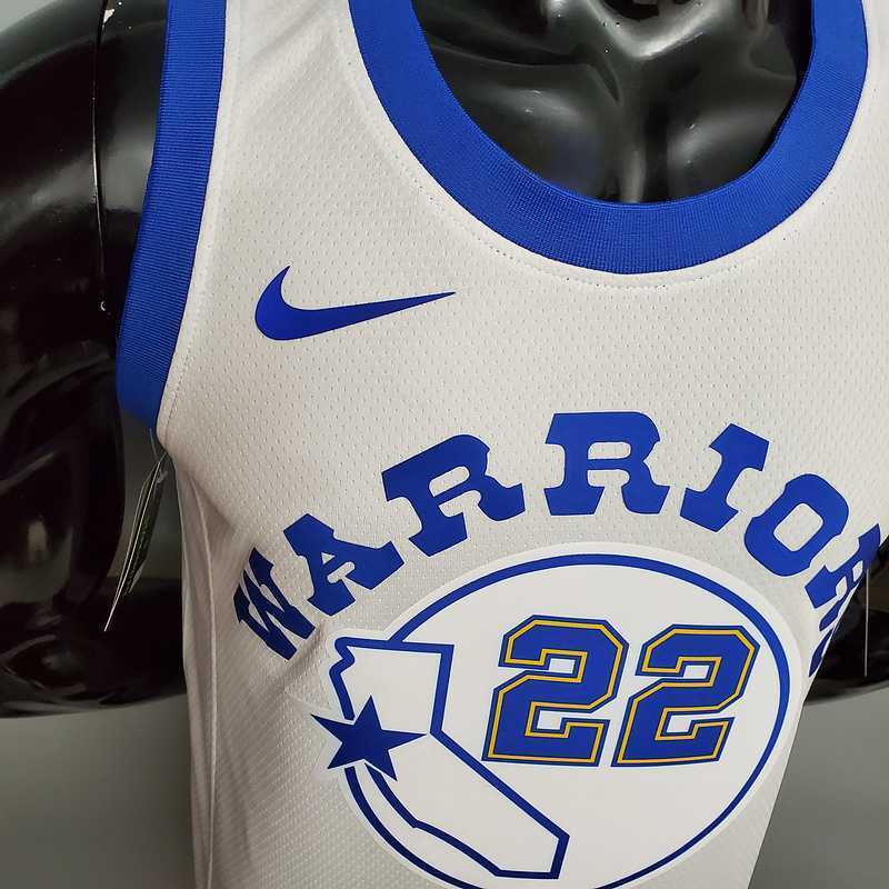 Retro version WIGGINS#22 Golden State Warriors white