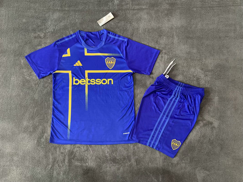 Boca third away kid kit