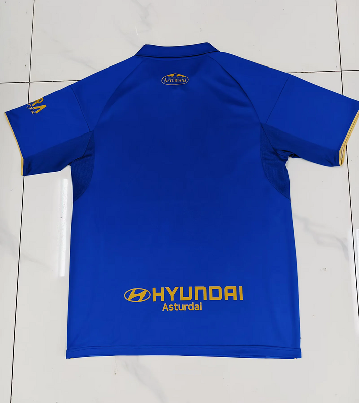 25-26 Real Oviedo home blue soccer jersey