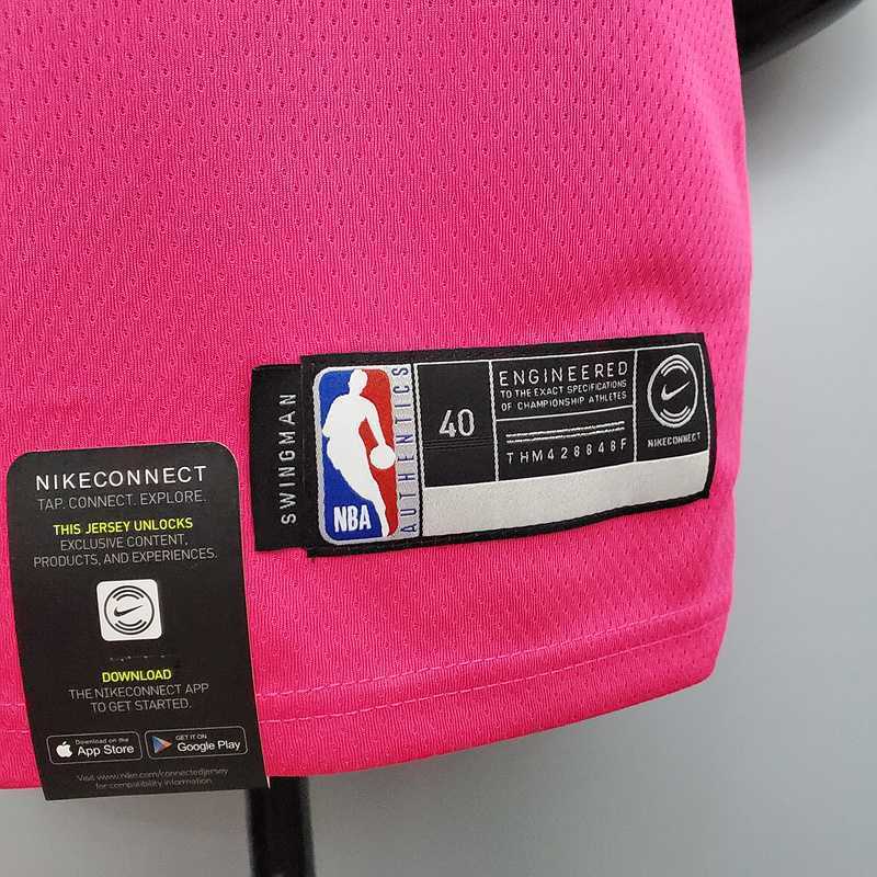 ADEBAYO#13 Miami Heat V-neck pink