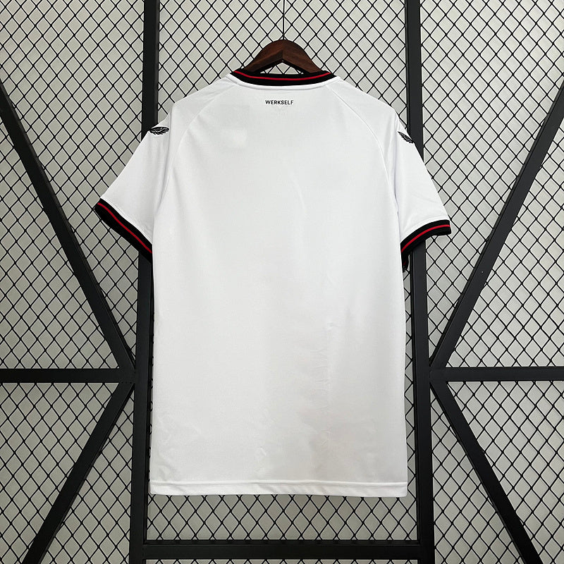 23-24 leverkusen away white jersey