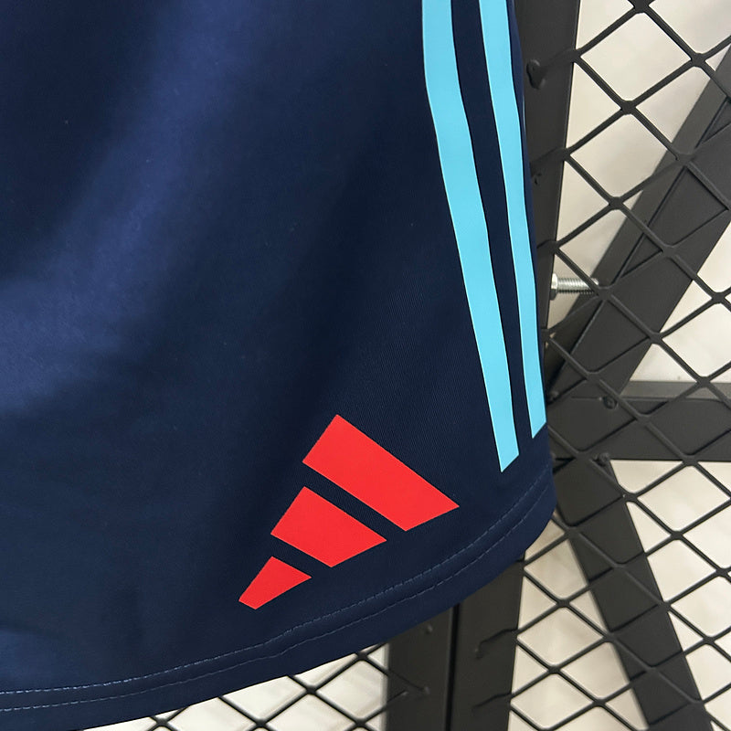 Pantalon Corto de Futbol #25-26 Flamengo blue shorts — Zhang199