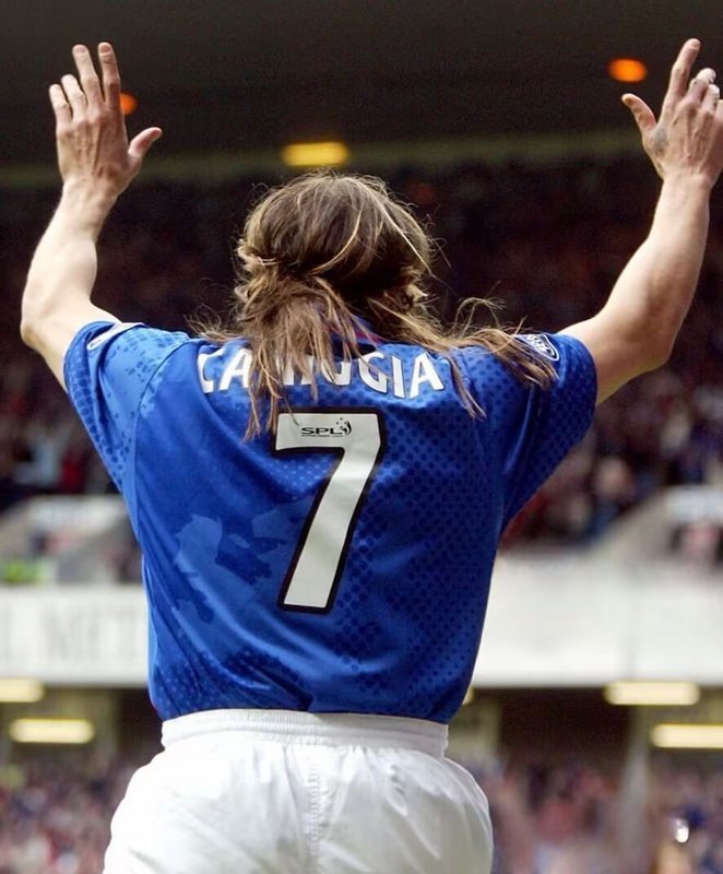 02-03 Glasgow Rangers home retro jersey