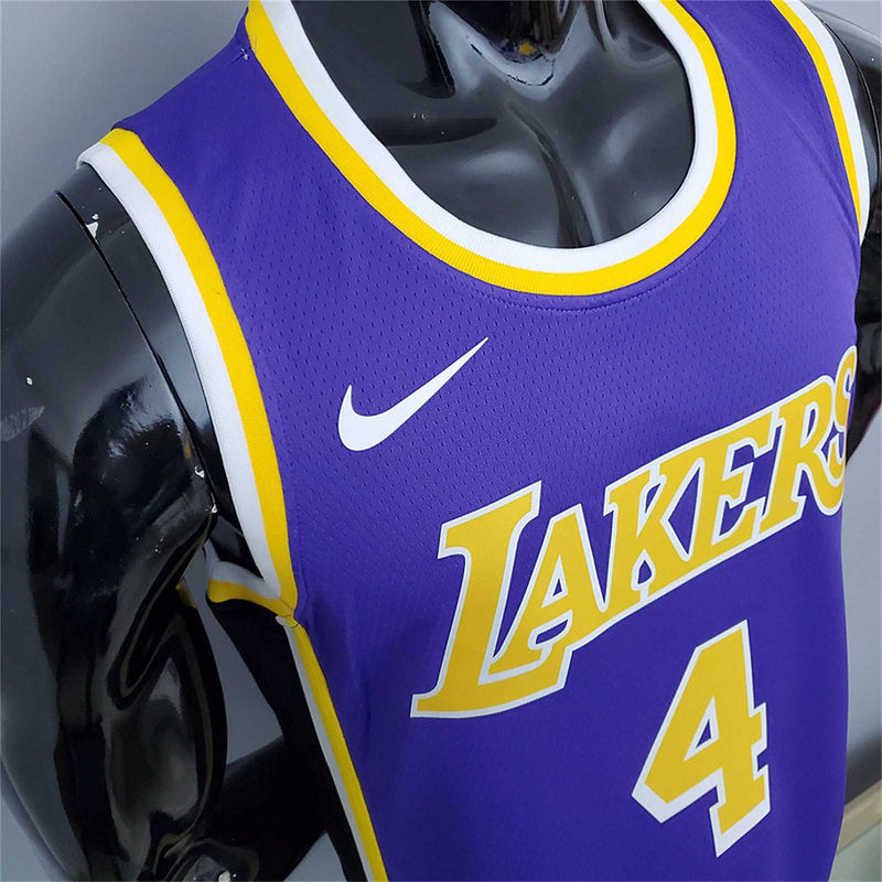 Lakers Rondo#4 Crew Neck Purple (Flyers)