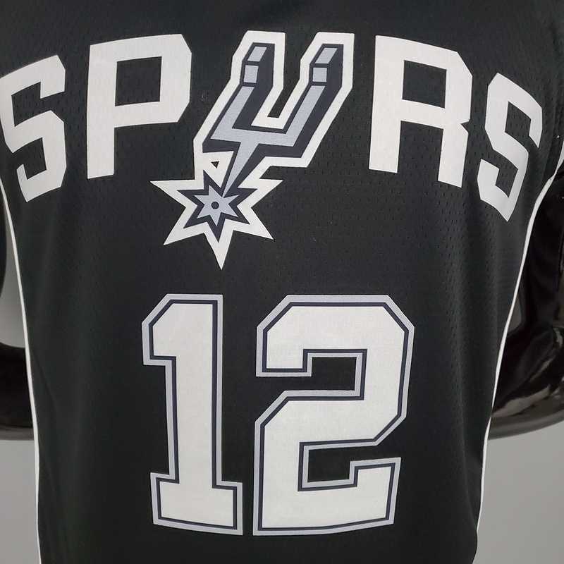ALDRIDGE#12 Spurs Black