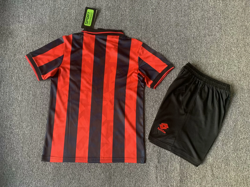 93-94 AC Milan home retro kid kit