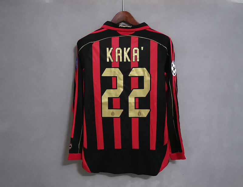 06-07 AC Milan home long sleeve