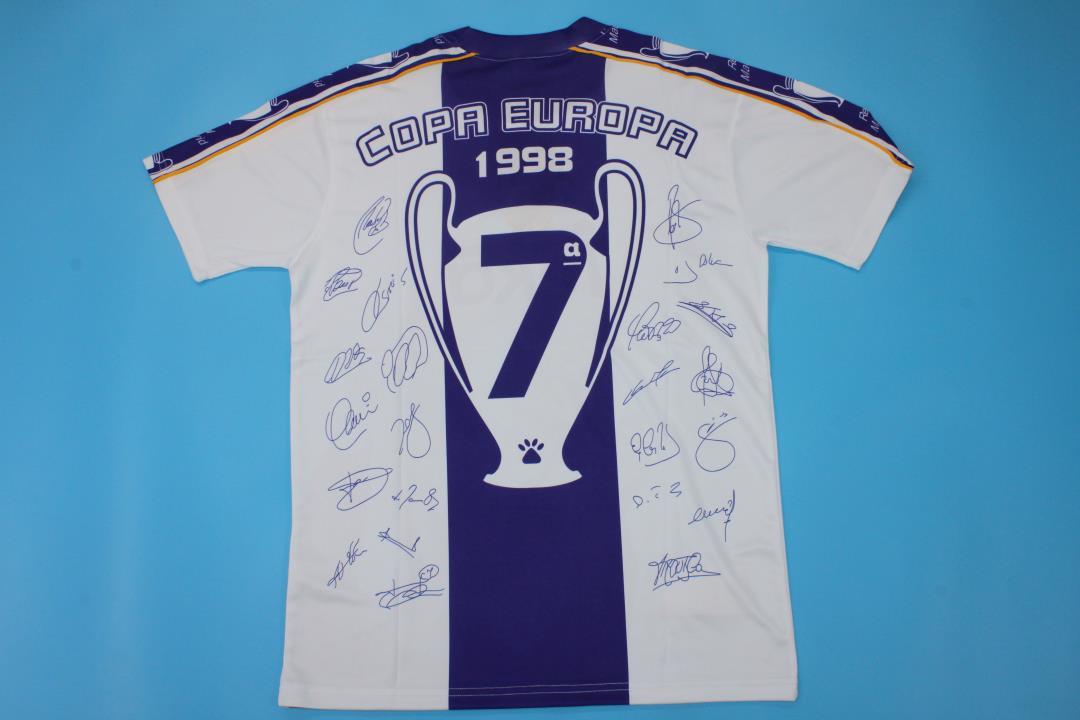 MADRID 97-98 UCL CHAMPION VERSION — Club Retro