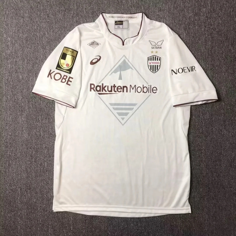 24-25 Vissel Kobe away white jersey
